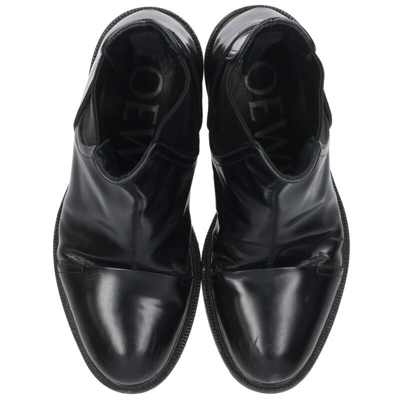 LOEWE Side Gore Chelsea Boots Black Size 6.5