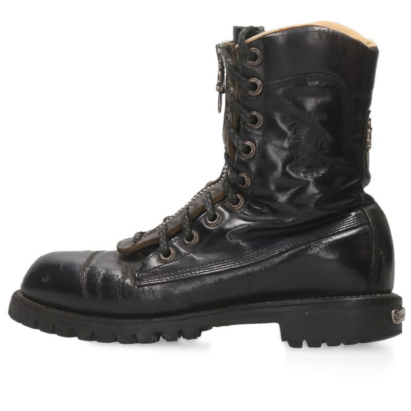 Chrome Hearts x Chippewa Fireman Dagger Zip Boot Size 6.5