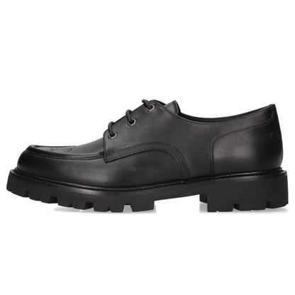 CELINE 25AW Margaret Derby 35 Leather Boots Black Size 8.5