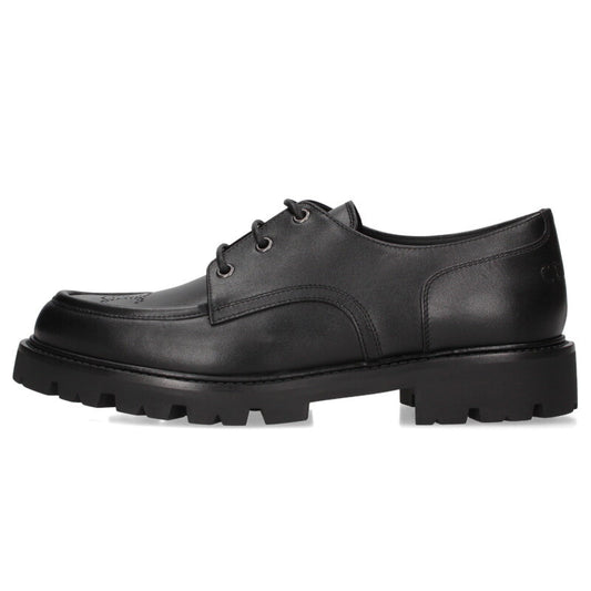 CELINE 25AW Margaret Derby 35 Leather Boots Black Size 8.5