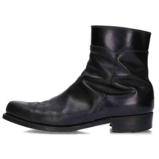 Post Production Side Zip Boots Black Size 6.5