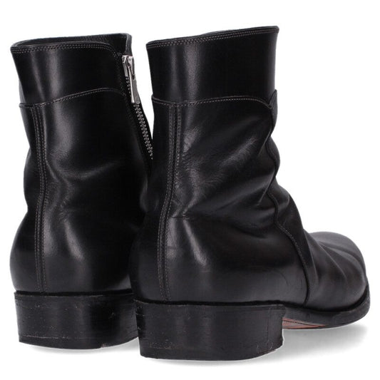 Post Production Side Zip Boots Black Size 6.5