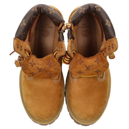 LOUISVUITTON x Timberland Monogram Ankle Boot Beige Size 7