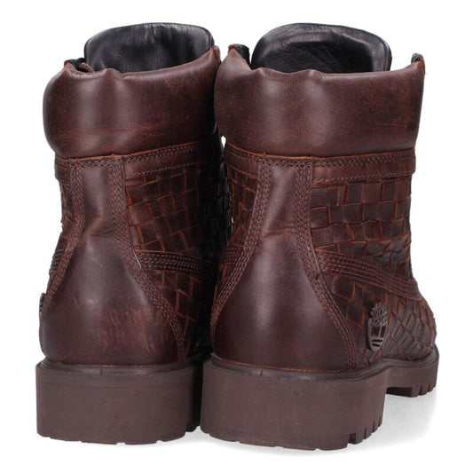 Timberland 6-Inch Premium Braided Boots Brown Size 8
