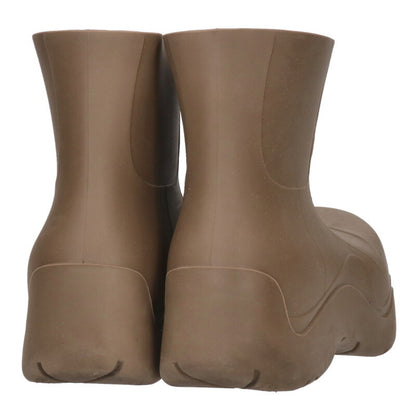 BOTTEGA VENETA Puddle Rubber Boots Brown Size 8.5