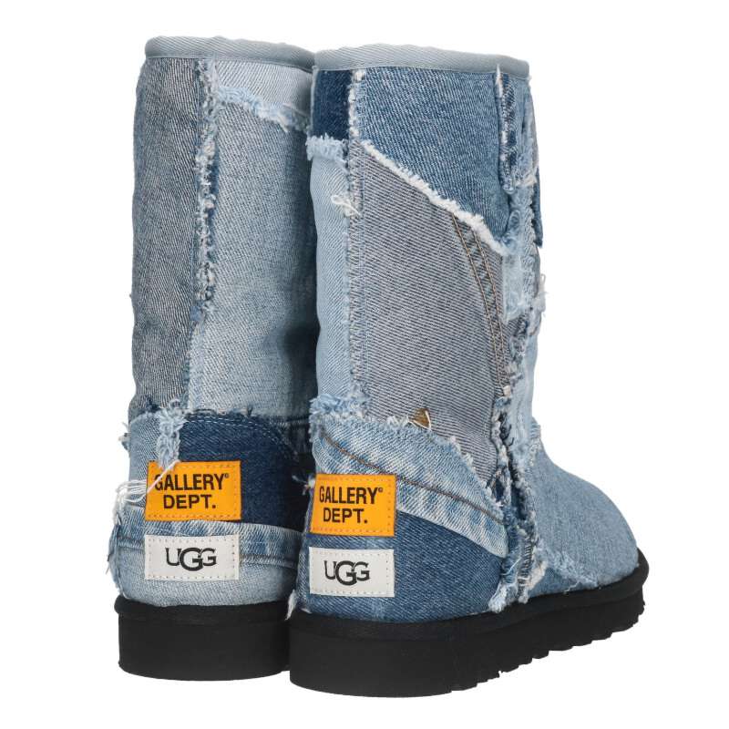GALLERY DEPT x UGG Denim Shearling Boots Blue Size 11