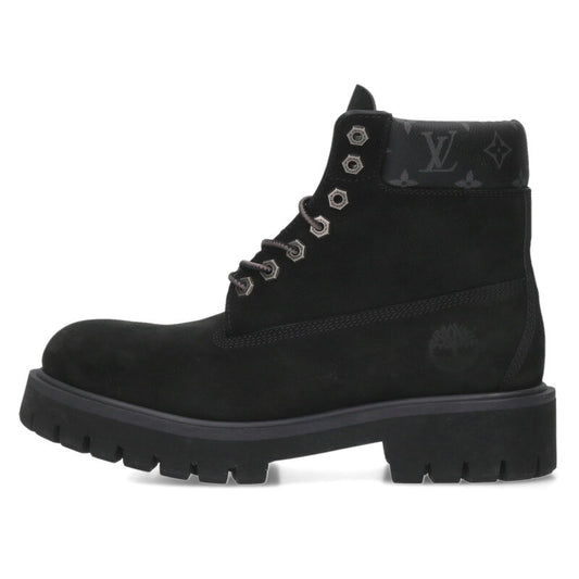 LOUISVUITTON x Timberland Monogram Ankle Boot Black Size 12