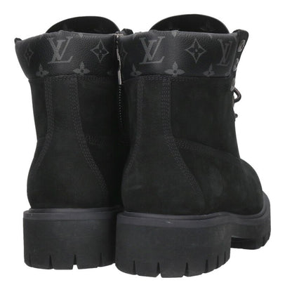 LOUISVUITTON x Timberland Monogram Ankle Boot Black Size 12