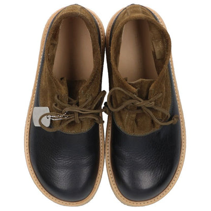 MARNI Suede Leather Ankle Boots Black/Brown Size 8.5