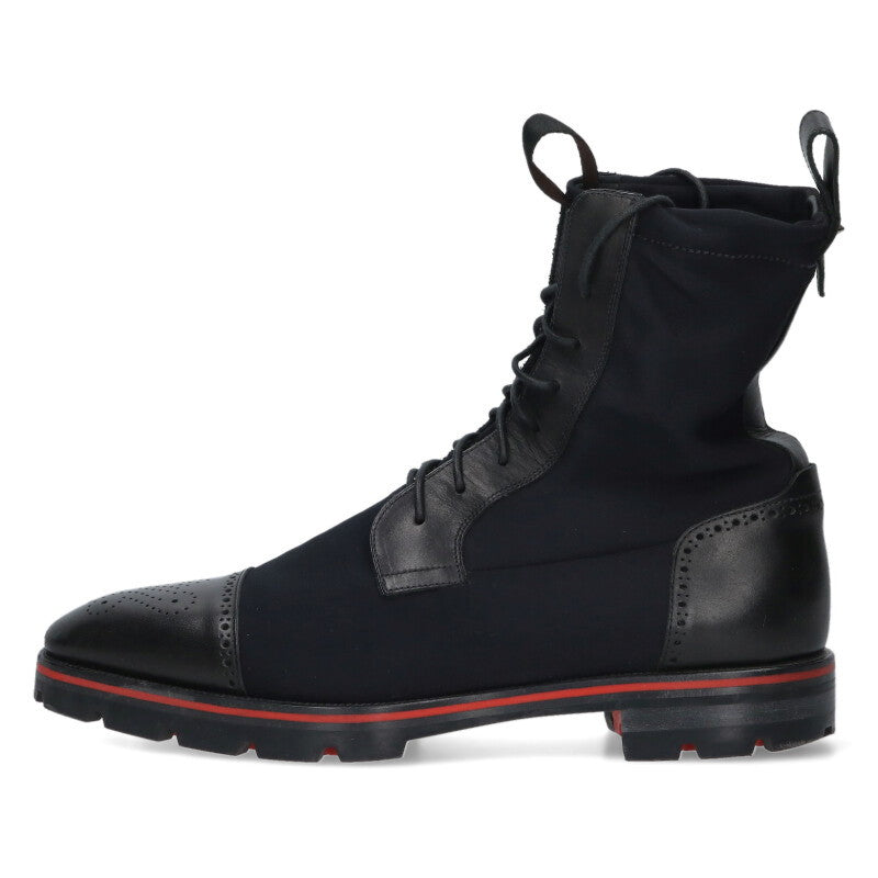 Christian Louboutin Sockroc Lace Up Boots Black Size 10.5