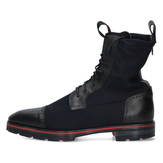 Christian Louboutin Sockroc Lace Up Boots Black Size 10.5