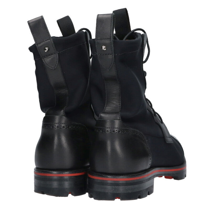 Christian Louboutin Sockroc Lace Up Boots Black Size 10.5