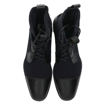 Christian Louboutin Sockroc Lace Up Boots Black Size 10.5