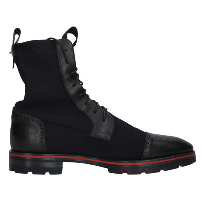 Christian Louboutin Sockroc Lace Up Boots Black Size 10.5