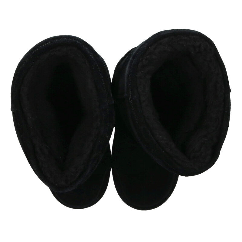 BALENCIAGA Alaska Mouton Big Boots Black Size 10.5