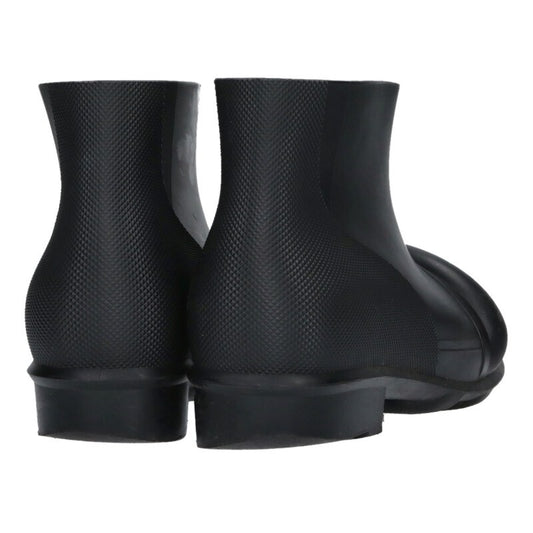 LOEWE Rubber Ankle Boots Black Size 7.5