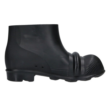 LOEWE Rubber Ankle Boots Black Size 7.5