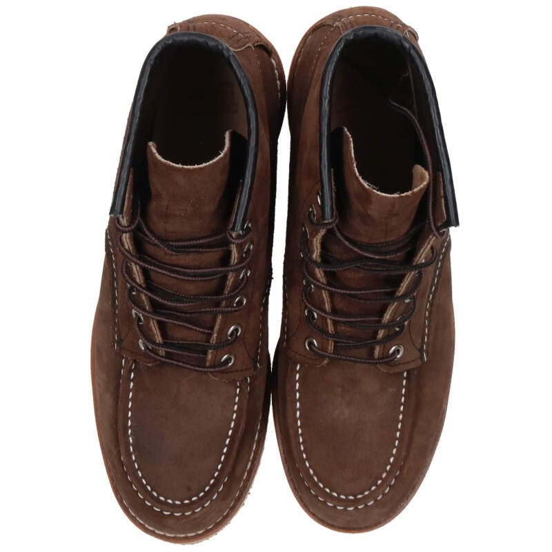 RED WING 8836 6inch Classic Moc Toe Boots Brown Size 9