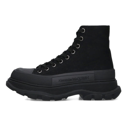 Alexander McQUEEN Tread Slick Lace Up Boots Black Size 6