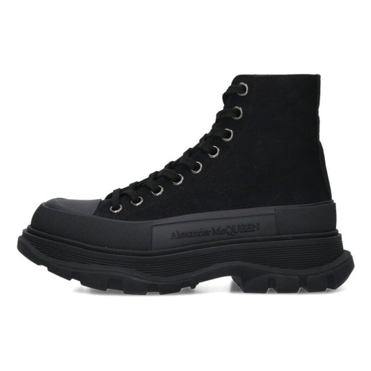 Alexander McQUEEN Tread Slick Lace Up Boots Black Size 6