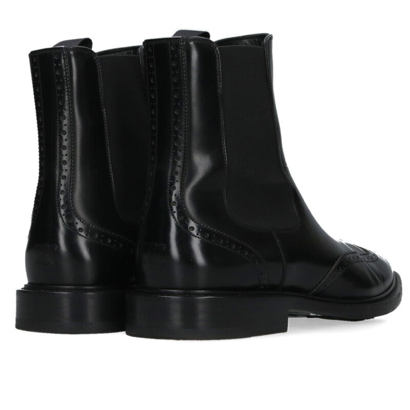 CELINE Side Gore Chelsea Boots Black Size 10.5