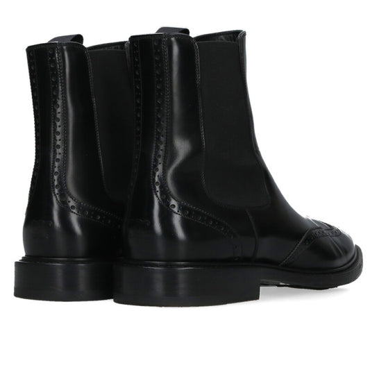 CELINE Side Gore Chelsea Boots Black Size 10.5