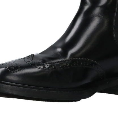 CELINE Side Gore Chelsea Boots Black Size 10.5