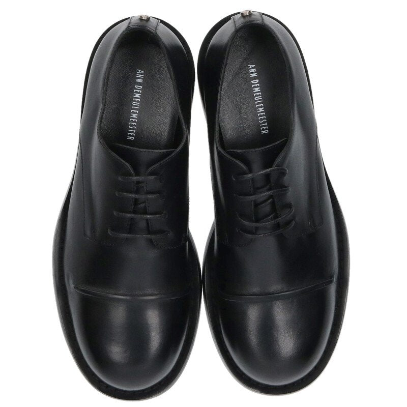 ANN DEMEULEMEESTER Lace Up Boots Black Size 7.5