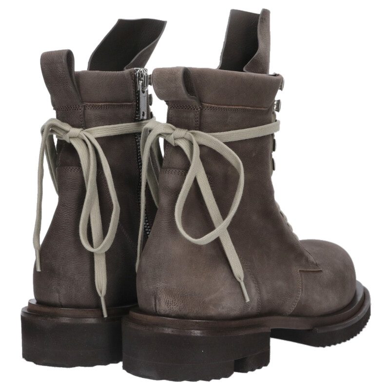 Rick Owens 26SS Army Boots Dark Gray Size 8.5