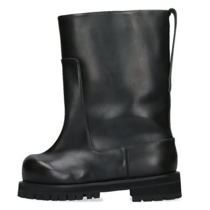 Protocol Index DISTRESSED SHAFT BOOTS Black Size 9.5