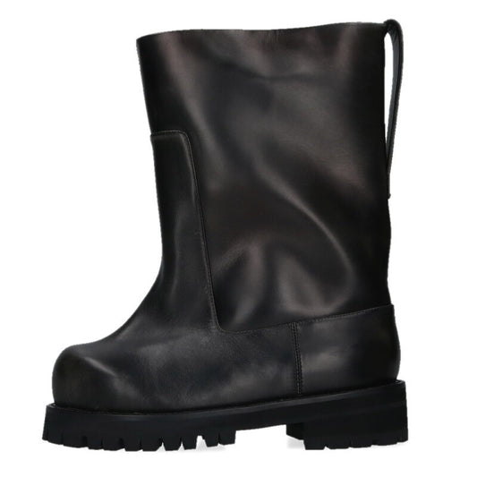 Protocol Index DISTRESSED SHAFT BOOTS Black Size 8.5