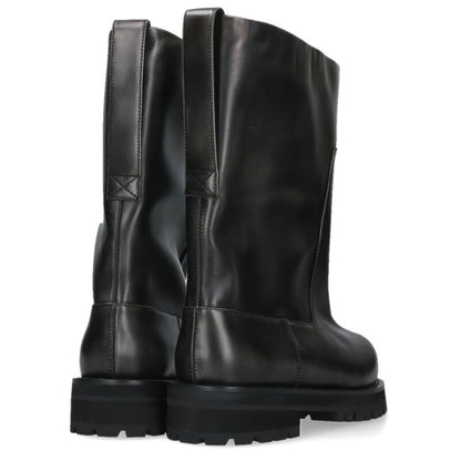 Protocol Index DISTRESSED SHAFT BOOTS Black Size 8.5