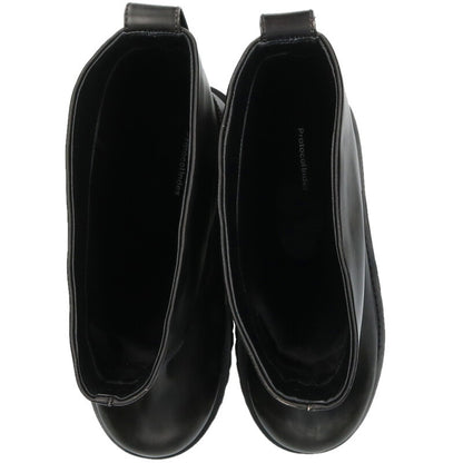 Protocol Index DISTRESSED SHAFT BOOTS Black Size 8.5