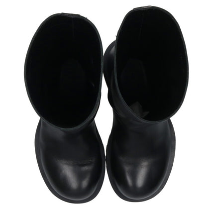 BALENCIAGA Hummer Leather Boots Black Size 8.5