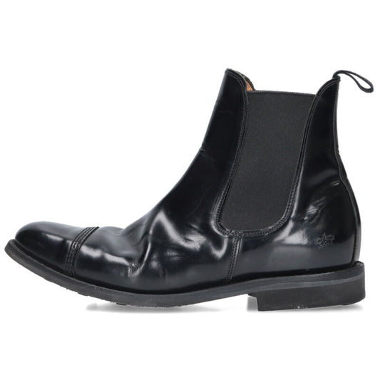 SANDERS Black Chelsea Boots Size 7.5