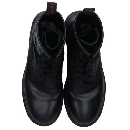 Alexander McQUEEN Black Lace-Up Leather Boots Size 7