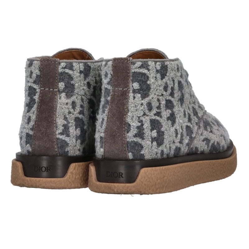 DIOR Sahara Pattern Chukka Boots Multi Size 8.5