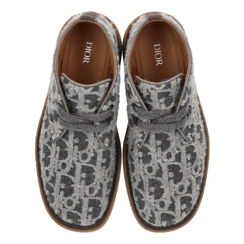 DIOR Sahara Pattern Chukka Boots Multi Size 8.5