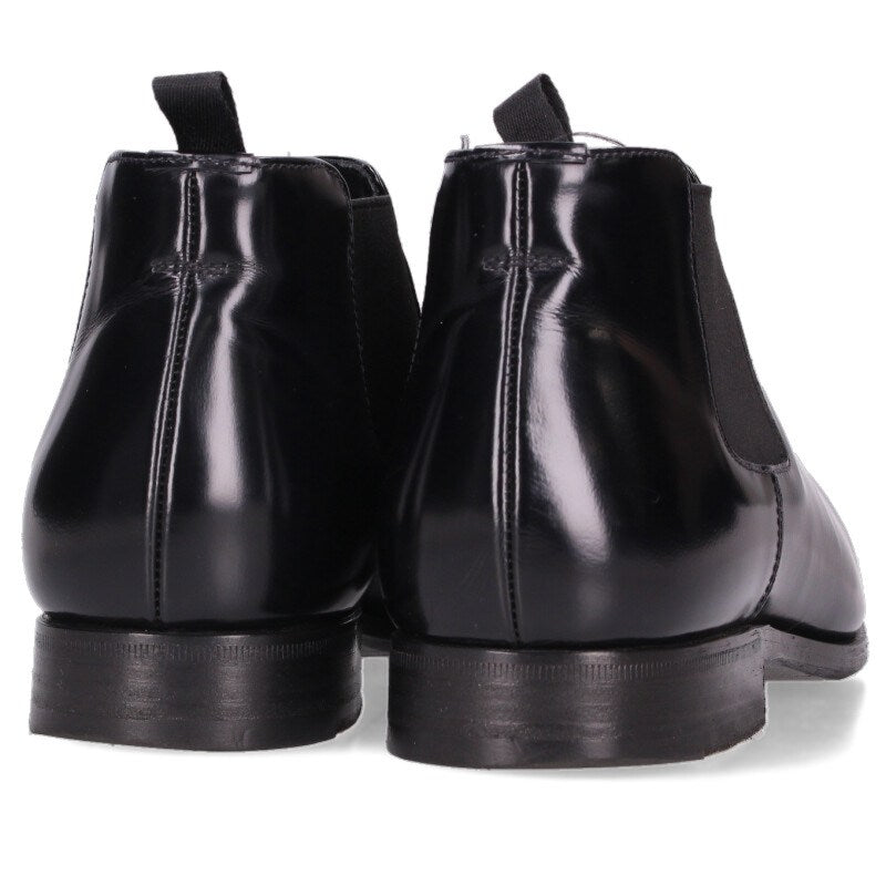 PRADA 2TA077 Black Square Toe Chelsea Boots Size 5
