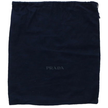 PRADA 2TA077 Black Square Toe Chelsea Boots Size 5