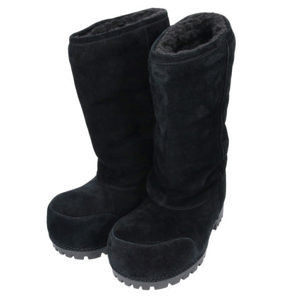 BALENCIAGA ALASKA Shearling Mouton Big Boots Size 8.5