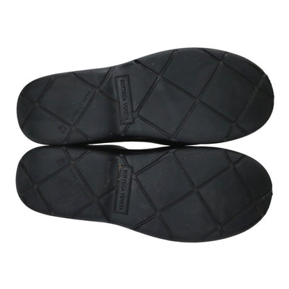 Bottega Veneta Paddle Rubber Rain Boots Black Size 7.5