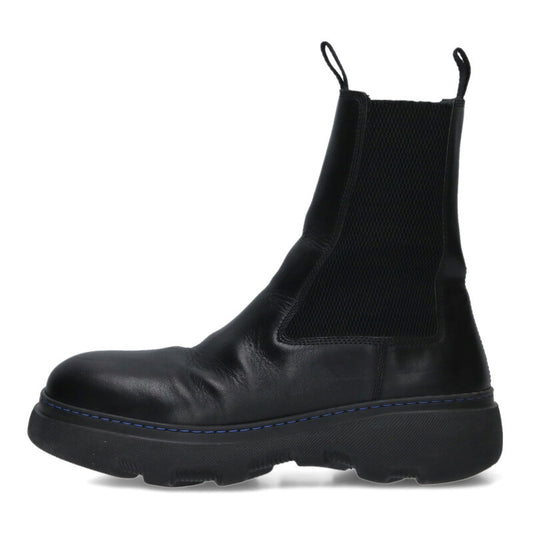 Burberry Side Gore Chelsea Boots Black Size 7.5