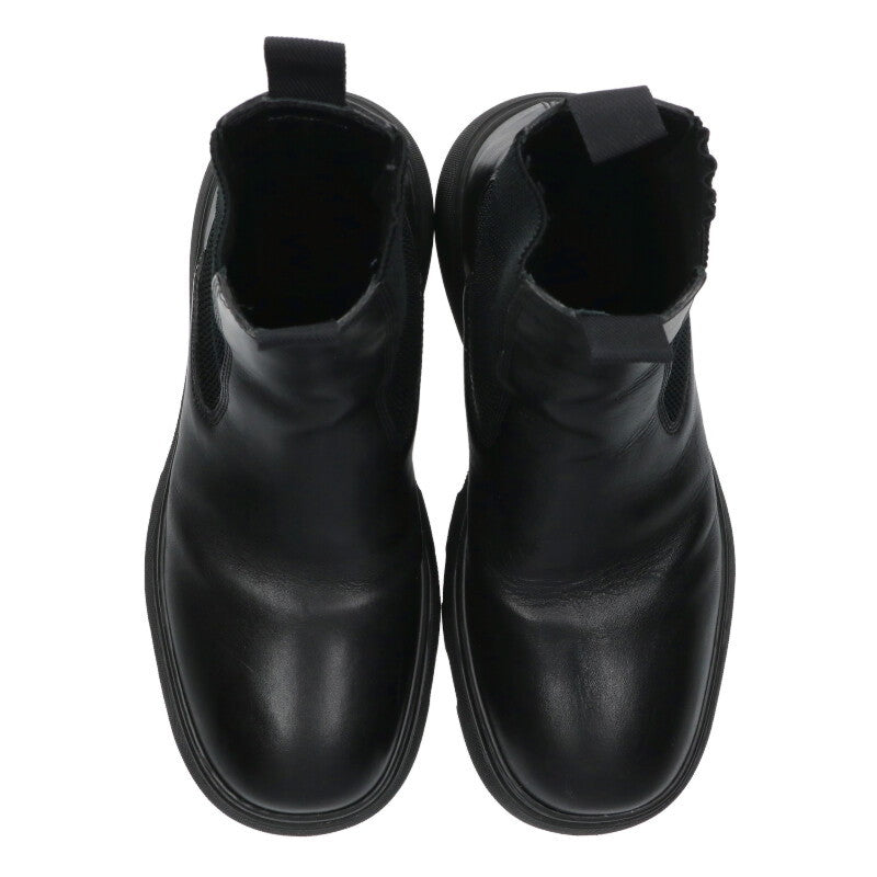 Burberry Side Gore Chelsea Boots Black Size 7.5