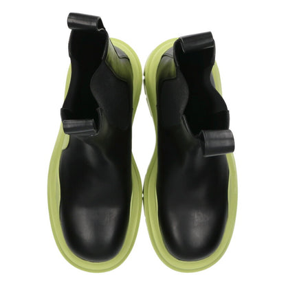 Bottega Veneta Tire Chelsea Boots Blk/L Green Size 11.5
