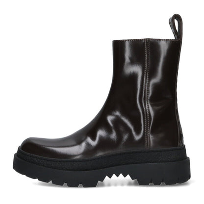 Bottega Veneta Highway Ankle Boots Dark Brown Size 9.5