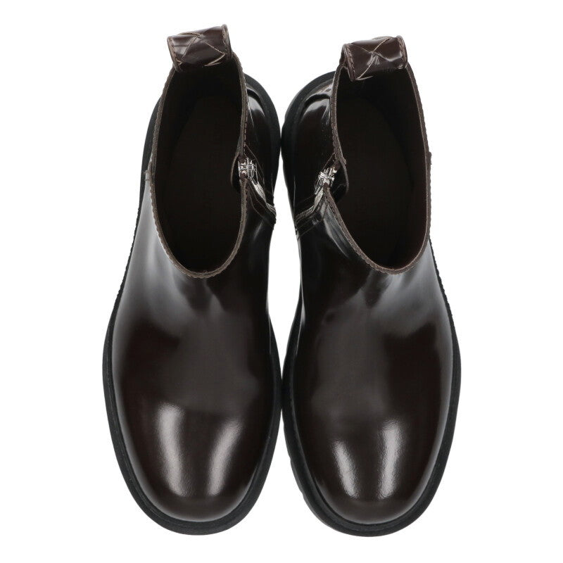 Bottega Veneta Highway Ankle Boots Dark Brown Size 9.5