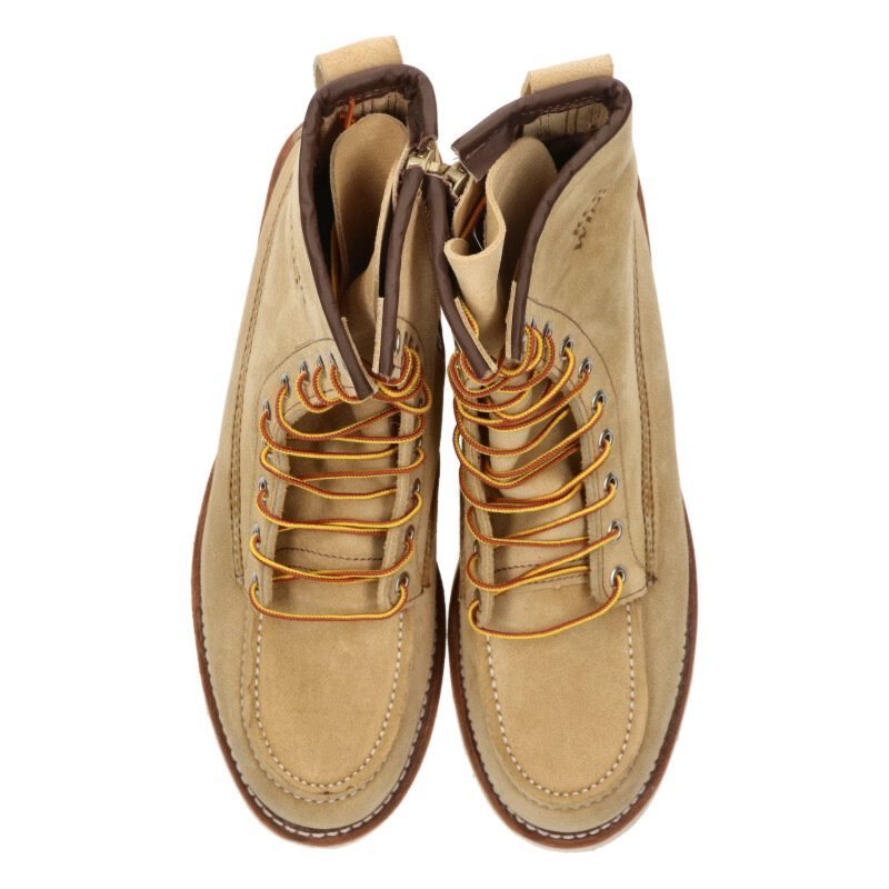 RED WING x HUMAN MADE 8INCH MOC Suede Boots Beige Size 10