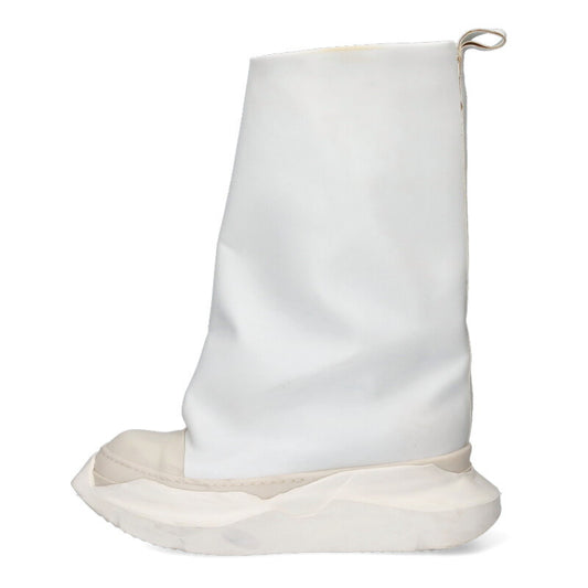 DRKSHDW Fogachine Leather Boots White Size 41