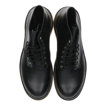 RED WING Black Round Toe 7-Hole Boots Size 8D